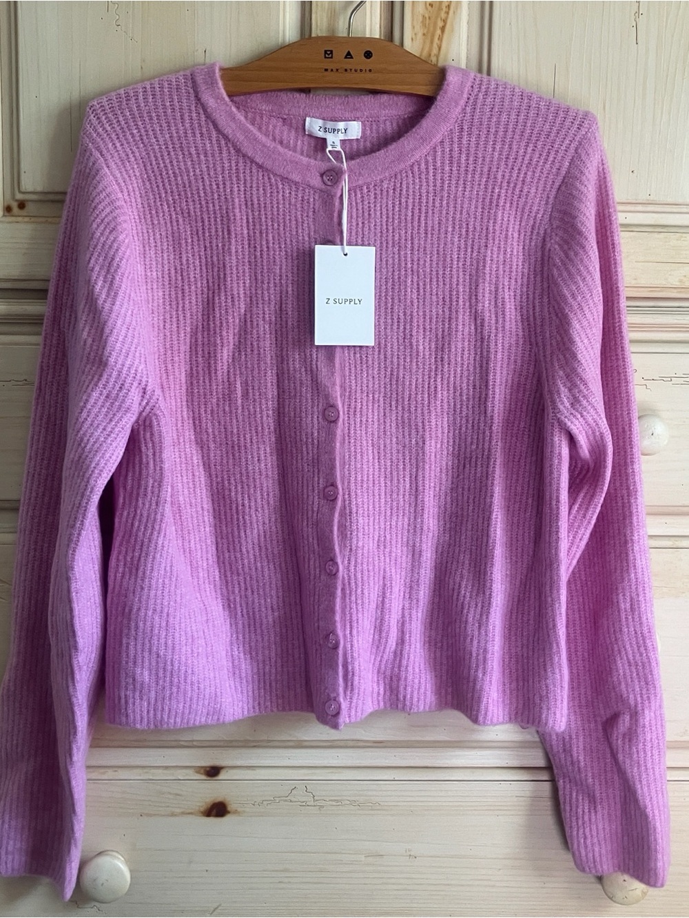 Z Supply Ribbed Cardigan Sz S